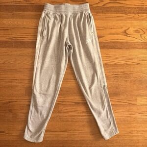 Adidas Men's Gray Tapered Joggers Size M